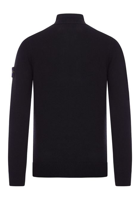 maglione collo alto uomo nero STONE ISLAND | K2S15 5100040 S00A3V0029